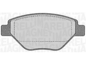 MAGNETI MARELLI 363916060600 stabdžių trinkelių rinkinys, diskinis stabdys 
 Techninės priežiūros dalys -> Papildomas remontas
7701207673