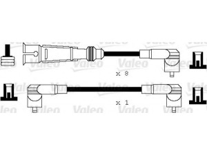VALEO 346105 uždegimo laido komplektas 
 Kibirkšties / kaitinamasis uždegimas -> Uždegimo laidai/jungtys
1161500018, 1161501219, 1161501319