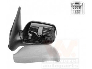 VAN WEZEL 2740817 išorinis veidrodėlis 
 Kėbulas -> Liukai/stogai/durys/stoglangis/sulankstomas stogas -> Durys/dalys
DD21-69-18Z1, DD216918ZD, DD216918ZE00