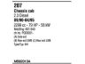 WALKER MB82013A išmetimo sistema 
 Išmetimo sistema -> Išmetimo sistema, visa