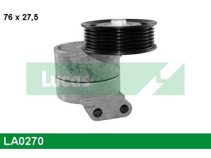 LUCAS ENGINE DRIVE LA0270 įtempiklio skriemulys, V formos rumbuotas diržas 
 Diržinė pavara -> V formos rumbuotas diržas/komplektas -> Įtempiklio skriemulys
1340536, 1340547, 6340538, 90528760