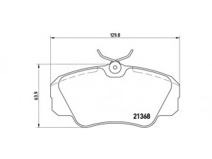 BREMBO P 59 016 stabdžių trinkelių rinkinys, diskinis stabdys 
 Techninės priežiūros dalys -> Papildomas remontas
1605004, 1605033, 1605782, 1605932