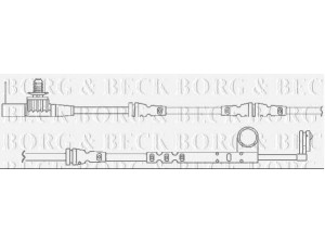 BORG & BECK BWL3119 įspėjimo kontaktas, stabdžių trinkelių susidėvėjimas
LR033275