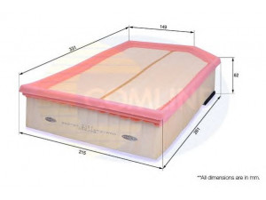 COMLINE EAF580 oro filtras 
 Filtrai -> Oro filtras
8638600
