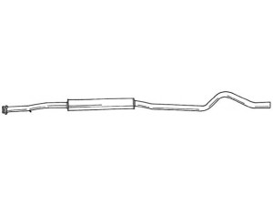 AKS DASIS SG40409 vidurinis duslintuvas