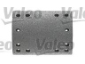 VALEO 219030 stabdžių antdėklo rinkinys, būgninis stabdys
21224717R, 21224718R