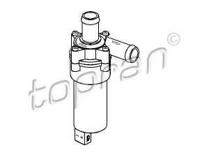 TOPRAN 107 696 papildomas vandens siurblys 
 Aušinimo sistema -> Vandens siurblys/tarpiklis -> Vandens siurblys
1 040 347, 95VW8502AA, 251 965 561B