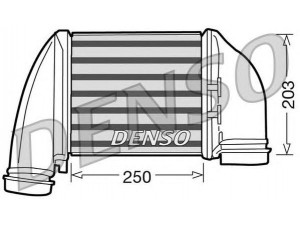 DENSO DIT02010 tarpinis suslėgto oro aušintuvas, kompresorius 
 Variklis -> Oro tiekimas -> Įkrovos agregatas (turbo/superįkrova) -> Tarpinis suslėgto oro aušintuvas
077145805F