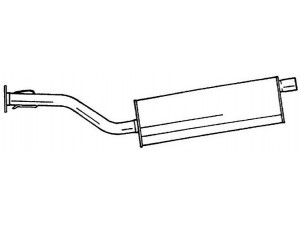 AKS DASIS SG40461 vidurinis duslintuvas
