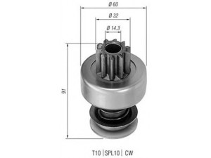 MAGNETI MARELLI 940113020196 krumpliaratis, starteris