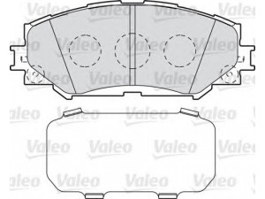 VALEO 598943 stabdžių trinkelių rinkinys, diskinis stabdys 
 Techninės priežiūros dalys -> Papildomas remontas
04465-12610, 446512610, 04465-02170