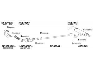 VENEPORTE 530219 išmetimo sistema 
 Išmetimo sistema -> Išmetimo sistema, visa