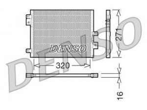 DENSO DCN28002 kondensatorius, oro kondicionierius 
 Oro kondicionavimas -> Kondensatorius
99657311102, 99657311103