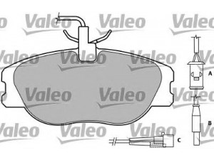 VALEO 597053 stabdžių trinkelių rinkinys, diskinis stabdys 
 Techninės priežiūros dalys -> Papildomas remontas
00077362346, 0009945815, 0009945816