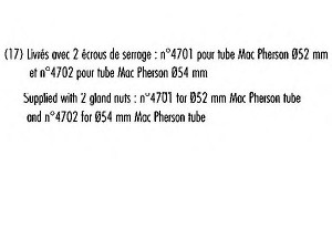 RECORD FRANCE 103659 amortizatorius 
 Pakaba -> Amortizatorius