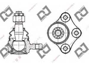 DJ PARTS DB1220 atramos/vairo trauklė 
 Ašies montavimas/vairavimo mechanizmas/ratai -> Sujungimai -> Atramos/vairo trauklė
0K710-34-510, 0K71034510, S083-99-356