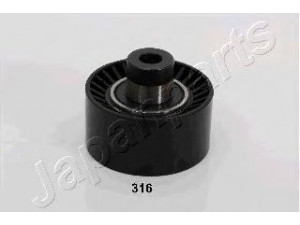 JAPANPARTS RP-316 kreipiantysis skriemulys, V formos rumbuotas diržas 
 Diržinė pavara -> V formos rumbuotas diržas/komplektas -> Laisvasis/kreipiamasis skriemulys
Y602-15-940, 13570-YV010
