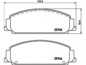 HELLA PAGID 8DB 355 020-861 stabdžių trinkelių rinkinys, diskinis stabdys 
 Techninės priežiūros dalys -> Papildomas remontas
92193446