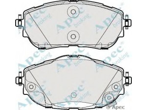 APEC braking PAD1973 stabdžių trinkelių rinkinys, diskinis stabdys 
 Techninės priežiūros dalys -> Papildomas remontas
0446502390, 446502390