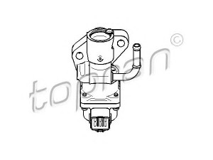 TOPRAN 302 692 ERG vožtuvas 
 Kuro mišinio formavimas -> Išmetimo emisijos valdymas -> Išmetamųjų dujų recirkuliacija -> EGR vožtuvas/įsiurbimo kolektorius
1 134 210, 1 211 356, 1 358 360