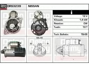 DELCO REMY DRS3239 starteris 
 Elektros įranga -> Starterio sistema -> Starteris
M1T71481, M1T71481A, 23300-30F10