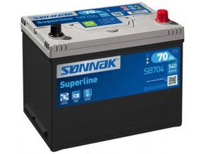 SONNAK SB704 starterio akumuliatorius; starterio akumuliatorius 
 Elektros įranga -> Akumuliatorius
8981726410, E3710-26070, E3710070C0