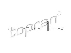 TOPRAN 401 278 trosas, stovėjimo stabdys 
 Stabdžių sistema -> Valdymo svirtys/trosai
202 420 23 85, 202 420 28 85