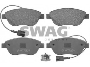 SWAG 70 11 6057 stabdžių trinkelių rinkinys, diskinis stabdys 
 Techninės priežiūros dalys -> Papildomas remontas
77365865