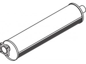 DINEX 70305 vidurinis / galinis duslintuvas
52999/53970
