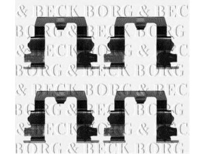 BORG & BECK BBK1079 priedų komplektas, diskinių stabdžių trinkelės 
 Stabdžių sistema -> Diskinis stabdys -> Stabdžių dalys/priedai