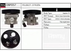 DELCO REMY DSP057 hidraulinis siurblys, vairo sistema 
 Vairavimas -> Vairo pavara/siurblys
