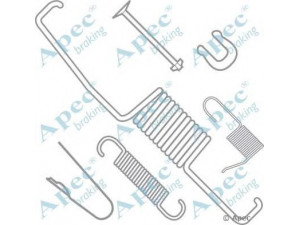 APEC braking KIT703 priedų komplektas, stabdžių trinkelės 
 Stabdžių sistema -> Būgninis stabdys -> Dalys/priedai