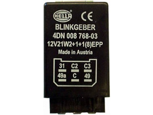 HELLA 4DN 008 768-031 posūkio rodiklio pertraukiklis 
 Elektros įranga -> Posūkio žibintų blokas/relės
011 72973