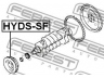 FEBEST HYDS-SF skriemulys, alkūninis velenas
23124-37500, 23124-37510