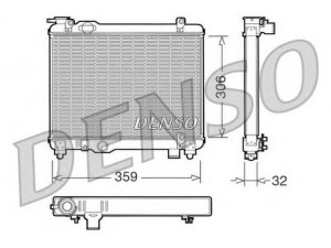 DENSO DRM09082 radiatorius, variklio aušinimas 
 Aušinimo sistema -> Radiatorius/alyvos aušintuvas -> Radiatorius/dalys
7585721, 7585721, SE14111700A