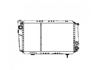 NRF 507343 radiatorius, variklio aušinimas 
 Aušinimo sistema -> Radiatorius/alyvos aušintuvas -> Radiatorius/dalys
7700673406, 7700673407, 7700688958