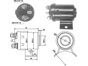 MAGNETI MARELLI 940113050069 solenoidinis jungiklis, starteris