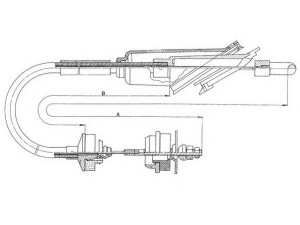 TEXTAR 58008900 sankabos trosas 
 Dviratė transporto priemonės -> Kabeliai ir tachometro velenaai -> Sankabos trosas
2150E0