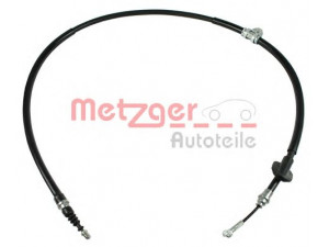 METZGER 451.1 trosas, stovėjimo stabdys 
 Stabdžių sistema -> Valdymo svirtys/trosai
60629717, 82488245