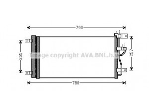 AVA QUALITY COOLING OL5612 kondensatorius, oro kondicionierius