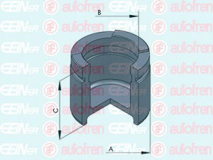 AUTOFREN SEINSA D025457 stūmoklis, stabdžių apkaba 
 Stabdžių sistema -> Stabdžių matuoklis -> Stabdžių dalys