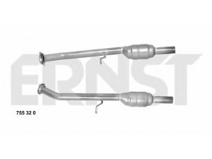 ERNST 755320 katalizatoriaus keitiklis 
 Išmetimo sistema -> Katalizatoriaus keitiklis
639 490 00 81
