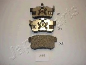 JAPANPARTS PP-445AF stabdžių trinkelių rinkinys, diskinis stabdys 
 Techninės priežiūros dalys -> Papildomas remontas
43022-S9A-E00, 43022-TL0-G51, 43022TL0G52