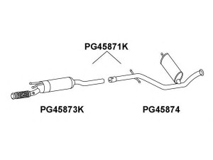 VENEPORTE PG45871K katalizatoriaus keitiklis
1706C1