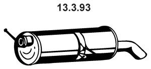 EBERSPÄCHER 13.3.93 galinis duslintuvas 
 Išmetimo sistema -> Duslintuvas
1726.TC