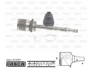PASCAL G81005PC jungčių komplektas, kardaninis velenas
39204-2F227, 392042F225