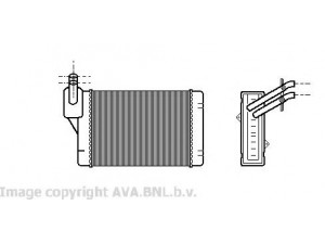 AVA QUALITY COOLING VW6069 šilumokaitis, salono šildymas 
 Šildymas / vėdinimas -> Šilumokaitis
192819031, 1H2819031A, 1H2819031B