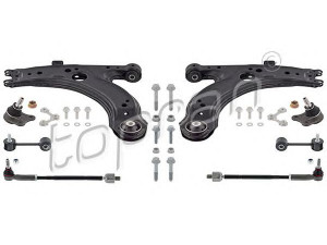 TOPRAN 115 801 jungčių komplektas, rato pakaba 
 Ašies montavimas/vairavimo mechanizmas/ratai -> Valdymo svirtis/pasukamosios svirties sujungimas -> Vairo trauklės (valdymo svirtis, išilginis balansyras, diago
1J0 498 KIT02, 1J0 498 KIT02, 1J0 407 151A