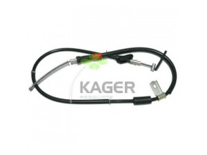 KAGER 19-6477 trosas, stovėjimo stabdys 
 Stabdžių sistema -> Valdymo svirtys/trosai
5442086G00