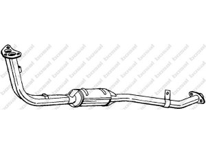 BOSAL 280-089 priekinis duslintuvas 
 Išmetimo sistema -> Duslintuvas
14150-80040, 14150-80041